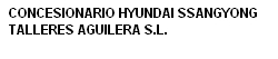 CONCESIONARIO HYUNDAI SSANGYONG - TALLERES AGUILERA