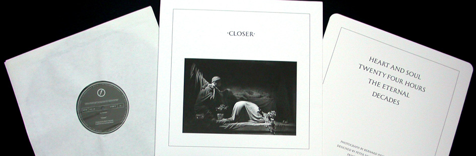 SE REEDITA 'CLOSER' DE JOY DIVISION, PIEDRA ANGULAR DEL ROCK GÓTICO